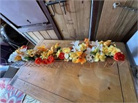 chicken feeder flower arrangement