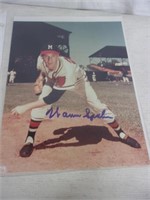 Warren Spahn (Milwaukee Braves) HOF Signed