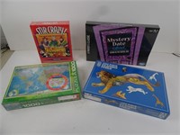 Lot of 4 New Games and Puzzles