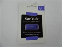 SanDisk 32gb Flash Drive - New