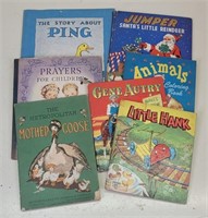Vintage Children's Books - Gene Autry, Little Hank