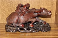 Antique / Vintage Chinese / Asian Rosewood Ox