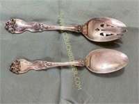 Wallace La Reine Sterling Silver - Serving spoons