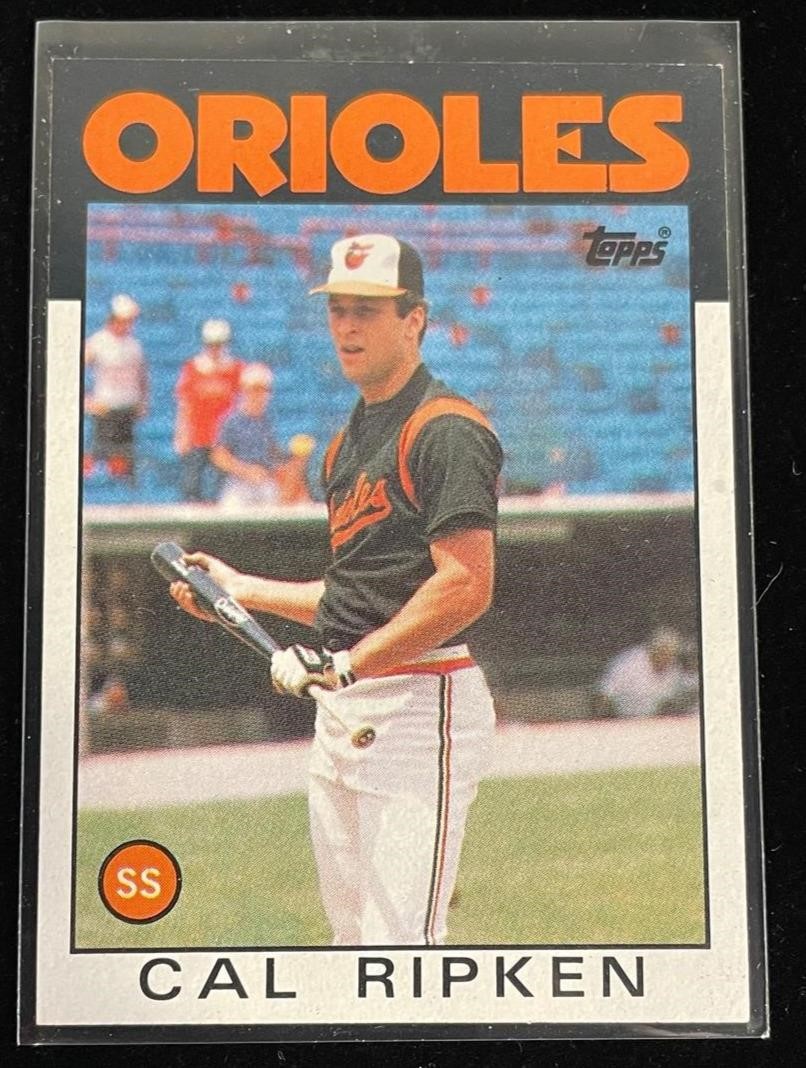 1986 TOPPS HOF Cal Ripken Card