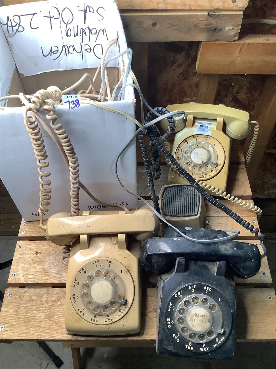 Assorted Vintage Phones