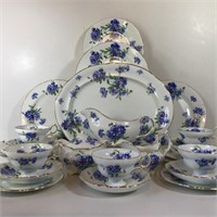 PARTIAL LUNCHEON SET OF HAMMERSLEY CHINA,