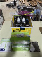 BOX: LED & HALOGEN LIGHT BULBS