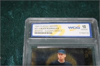 WCG Graded Baseball Card In Case