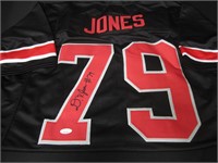 Dawand Jones Signed Football Jersey JSA COA