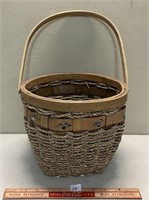 BEAUTIFUL GOOSE BANDED WOVEN BASKET