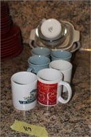 misc cup and mug lot