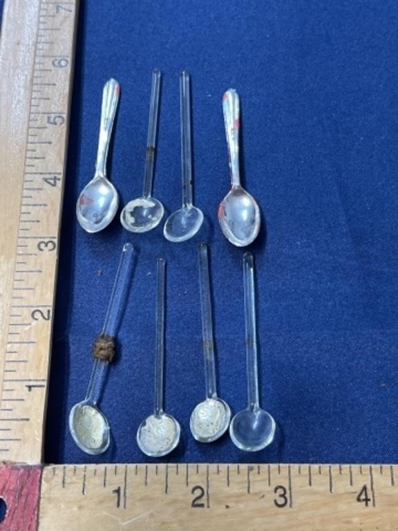 Salt cellar spoon lot