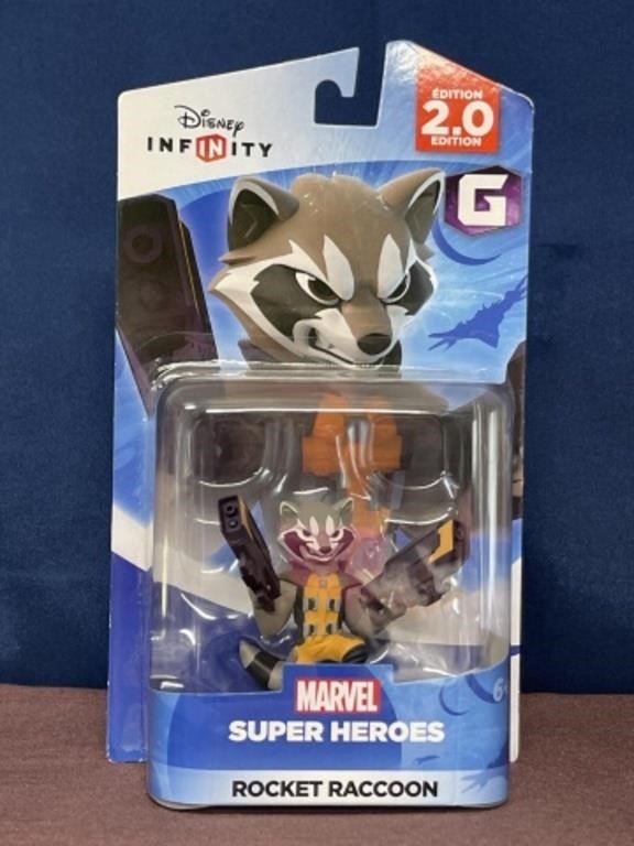 Disney’s Rocket Raccoon figure sealed