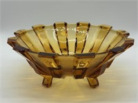 Rare Val Saint Lambert Belgian Art Deco Bowl