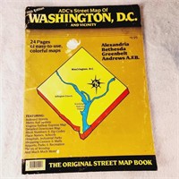 Out of Print ADC MAP Book Washington DC