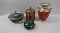 Glass Lot-Vase, Carnival Glass & more