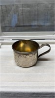 Sterling Silver Vintage Lunt Baby Cup In Excellent