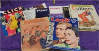 10 DIFF. VTG. MAGAZINES