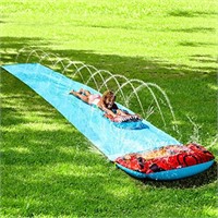 JOYIN 19.2ft Lawn Water Slide with Bodyboard, Wate