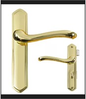 Wright Products Castellan Surface Latch in Brass