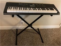 CASIO KEYBOARD WITH STAND WORKS