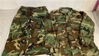 U.S. Military Woodland Camo Size Medium