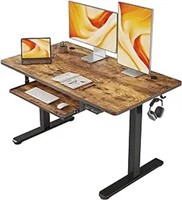 Fezibo Standing Desk With Keyboard Tray, 48 × 24 I