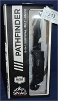 SNAG Patfinder 8 in 1 Survival Multi-Knife New