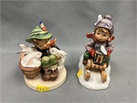 (2) Hummel Figurines