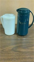 Plastic pitchers/lid and coffee urn