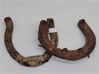 Pair of vintage horse shoes
