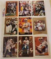 9-Dan Marino football cards