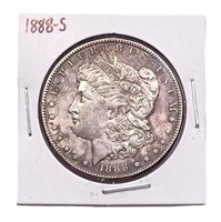 1888-S Morgan Silver Dollar CHOICE UNCIRCULATED