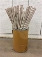 BARREL FULL OF 1/2" PVC 40PR 600PSI 5' PIPE