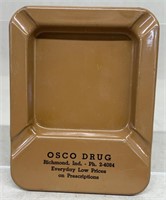 OSCO drug Richmond Indiana advertising ashtray
