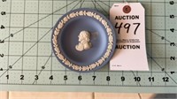 Wedgwood Blue "William Shakespeare" Miniature