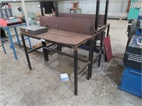 4 Fabricated Steel Benches 1300x500x900mm Each