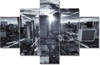 Denver Cityscape Poster 60 in x 40 in (W x H)