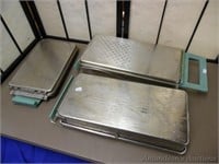 3 Stainless Steel Sterilization Trays
