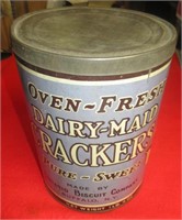 Dairy-Maid Crackers Store Bin