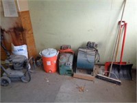 Squirrel Cage Blowers and Cooler Jug, Pressure