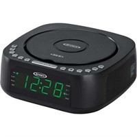 Jensen JCR-375 CD Player  Stereo Alarm Clock  FM R