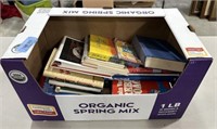 Box Lot of Assorted Reading Books