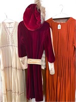 (3) Vintage Ladies Dresses