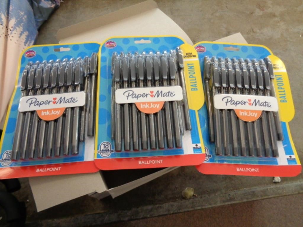 NEW - 3 PACKS PAPERMATE PENS