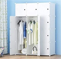 Portable Wardrobe for Hanging Clothes, Cabine