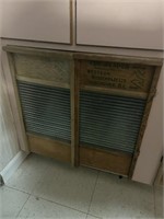 Vintage Wash Boards as Cupboard Doors