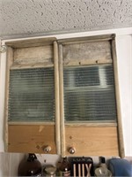 Vintage Wash Boards as Cupboard Doors