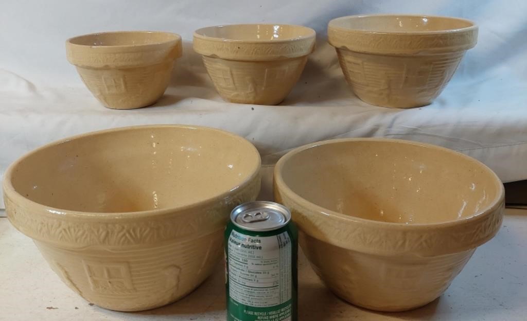 5 Pc Set Mixing Bowls USA