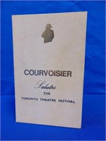 Vintage Courvoisier Champagne Toronto Theatre,